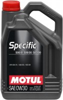 Купити моторне мастило Motul Specific 506.01-503.00-506.00 0W-30 5L  за ціною від 6098 грн.