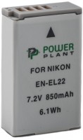 Купить аккумулятор для камеры Power Plant Nikon EN-EL22: цена от 151 грн.