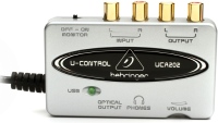 Купить аудиоинтерфейс Behringer U-CONTROL UCA202  по цене от 1371 грн.