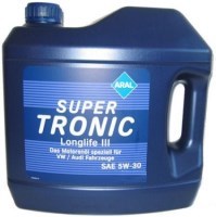 Купить моторное масло Aral Super Tronic LongLife III 5W-30 5L  по цене от 1633 грн.