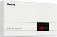 Купить стабилизатор напряжения Sven AVR SLIM-1000 LCD  по цене от 1337 грн.