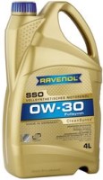 Купити моторне мастило Ravenol SSO 0W-30 4L  за ціною від 3217 грн.