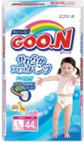 Купити підгузки Goo.N Pants Girl L (/ 44 pcs) за ціною від 599 грн.