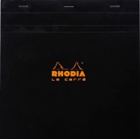 Купить блокнот Rhodia Squared Le Carre Black  по цене от 250 грн.