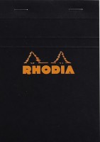 Купить блокнот Rhodia Squared Pad №16 Black  по цене от 220 грн.