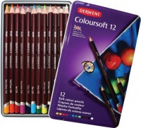 Купить карандаши Derwent Coloursoft Set of 12  по цене от 903 грн.