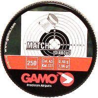 Купить пули и патроны Gamo Pro Match 4.5 mm 0.49 g 250 pcs: цена от 125 грн.