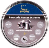Купить пули и патроны Haendler & Natermann Baracuda Hunter Extreme 5.5 mm 1.21 g 200 pcs  по цене от 370 грн.