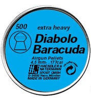Купити кулі й патрони Haendler & Natermann Diabolo Baracuda 4.5 mm 0.69 g 500 pcs  за ціною від 471 грн.