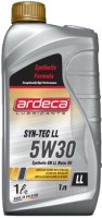 Купить моторное масло Ardeca Syn-Tec LL 5W-30 1L  по цене от 207 грн.