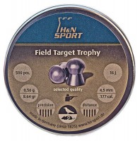 Купить кулі й патрони Haendler & Natermann Diabolo Field & Target Trophy 4.5 mm 0.56 g 500 pcs: цена от 473 грн.