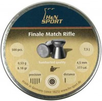 Купити кулі й патрони Haendler & Natermann Finale Match 4.49 mm 0.53 g 500 pcs  за ціною від 594 грн.