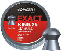 Купить кулі й патрони JSB Exact King 6.35 mm 1.64 g 350 pcs: цена от 833 грн.