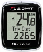Купити велокомп'ютер / спідометр Sigma Sport BC 12.12  за ціною від 790 грн.
