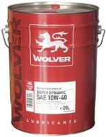 Купити моторне мастило Wolver Super Dynamic 10W-40 20L  за ціною від 3324 грн.