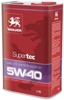 Купить моторне мастило Wolver Supertec 5W-40 4L: цена от 846 грн.