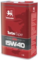 Купить моторное масло Wolver Turbo Super 15W-40 4L  по цене от 323 грн.