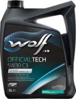 Купить моторное масло WOLF Officialtech 5W-30 C3 5L  по цене от 1239 грн.