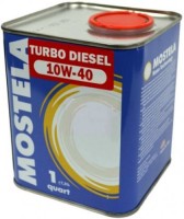 Купити моторне мастило Mostela Turbo Diesel 10W-40 1L за ціною від 281 грн.
