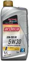Купить моторное масло Ardeca Syn-Tec DX 5W-30 1L  по цене от 319 грн.