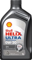 Купить моторное масло Shell Helix Ultra SN 0W-20 1L  по цене от 433 грн.