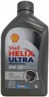Купити моторне мастило Shell Helix Ultra Professional AG 5W-30 1L  за ціною від 279 грн.