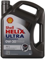 Купити моторне мастило Shell Helix Ultra Professional AV-L 0W-30 5L  за ціною від 2194 грн.