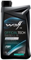 Купить моторное масло WOLF Officialtech 5W-30 LL-III 1L  по цене от 459 грн.