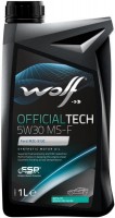 Купити моторне мастило WOLF Officialtech 5W-30 MS-F 1L  за ціною від 306 грн.