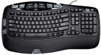 Купить клавиатура Logitech Wave Keyboard  по цене от 1999 грн.