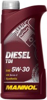 Купити моторне мастило Mannol Diesel TDI 5W-30 1L  за ціною від 343 грн.