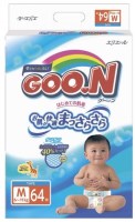 Купить подгузники Goo.N Diapers M (/ 64 pcs) по цене от 899 грн.