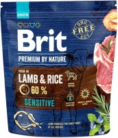 Купить корм для собак Brit Premium Sensitive Lamb 1 kg  по цене от 257 грн.