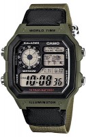 Купить наручний годинник Casio AE-1200WHB-3B: цена от 1835 грн.