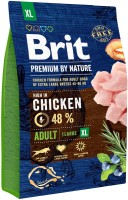 Купить корм для собак Brit Premium Adult XL 3 kg: цена от 358 грн.