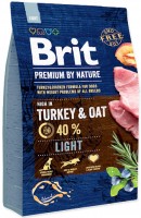Купити корм для собак Brit Premium Light 3 kg  за ціною від 419 грн.