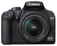 Купить фотоаппарат Canon EOS 1000D Kit 18-55 по цене от 15401 грн.