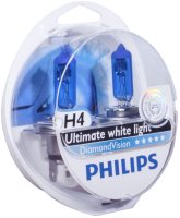Купить автолампа Philips DiamondVision H4 2pcs: цена от 745 грн.