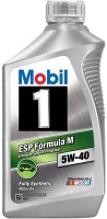 Купити моторне мастило MOBIL ESP Formula M 5W-40 1L  за ціною від 474 грн.