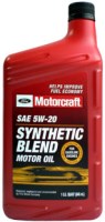 Купить моторное масло Motorcraft Synthetic Blend 5W-20 1L  по цене от 336 грн.