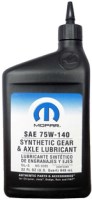 Купить трансмиссионное масло Mopar Synthetic Gear & Axle Lubricant 75W-140 1L  по цене от 1031 грн.