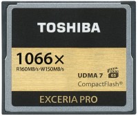 Купити карта пам'яті Toshiba Exceria Pro CompactFlash за ціною від 2299 грн.