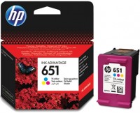 Купить картридж HP 651 C2P11AE: цена от 984 грн.