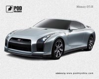 Купить килимок для мишки Pod myshku Nissan GT-R: цена от 44 грн.