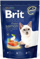 Купити корм для кішок Brit Premium Adult Salmon 300 g  за ціною від 116 грн.