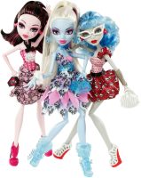 Купити лялька Monster High Draculaura and Abbey and Ghoulia X4482  за ціною від 6500 грн.