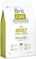 Купити корм для собак Brit Care Adult Small Breed Lamb/Rice 3 kg  за ціною від 737 грн.