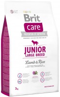 Купить корм для собак Brit Care Junior Large Breed Lamb/Rice 3 kg  по цене от 833 грн.