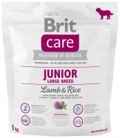 Купити корм для собак Brit Care Junior Large Breed Lamb/Rice 1 kg  за ціною від 360 грн.