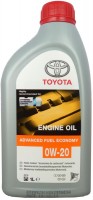 Купити моторне мастило Toyota Advanced Fuel Economy 0W-20 1L  за ціною від 451 грн.